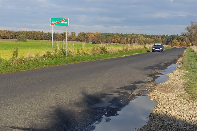 Kierowcy wyczekują, kiedy ruszy remont drogi powiatowej Grodzisko-Kadłub