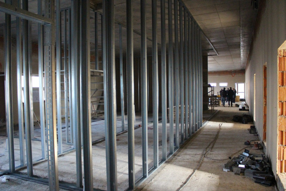 Budowa nowego przedszkola w Cisowej [fot. UM Kędzierzyn-Koźle]