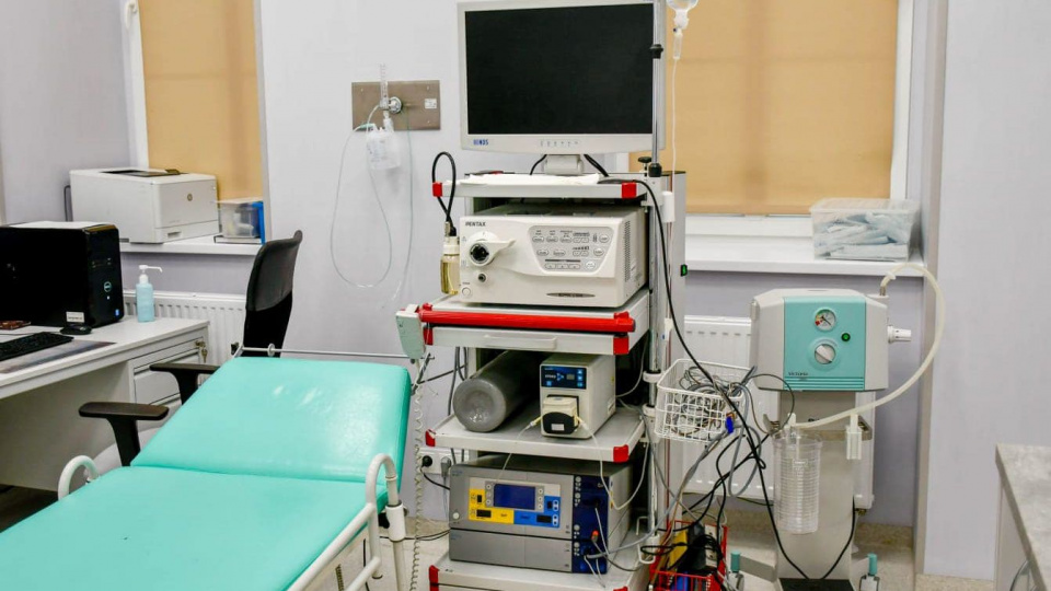 W namysłowskim szpitalu działa już nowa pracownia endoskopowa [fot. Starostwo Powiatowe w Namysłowie]