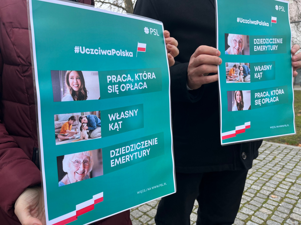 PSL proponuje projekt ustawy "Uczciwa Polska" [fot. Jakub Biel]