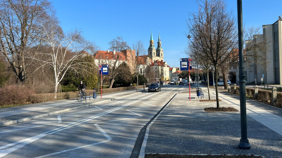 Remont ulicy Wrocławskiej w Brzegu [fot. Daniel Klimczak]
