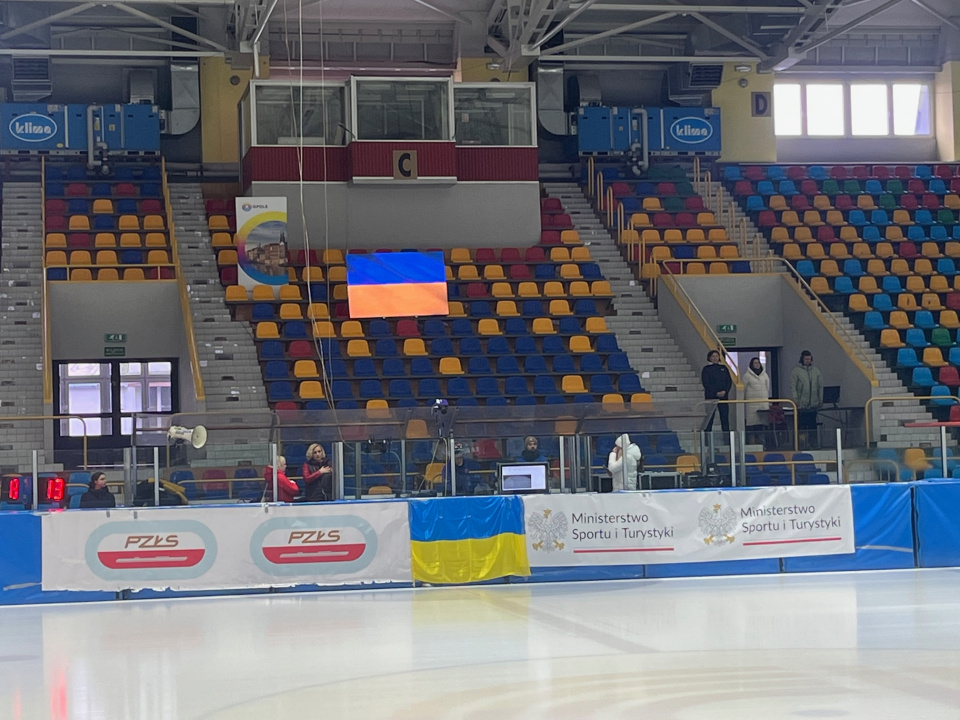 Mistrzostwa Ukrainy w short-tracku w Opolu [fot. Jakub Biel]