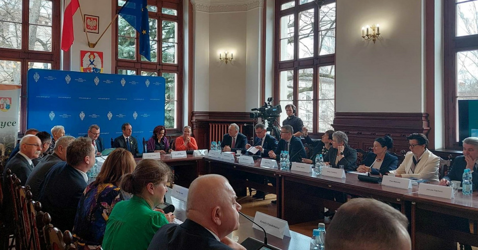 Posiedzenie komisji senatu w Głubczycach - [fot: Grzegorz Frankowski]