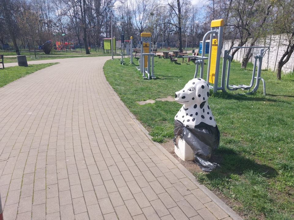 Park przy Dambonia w Opolu [fot. Agnieszka Stefaniak]