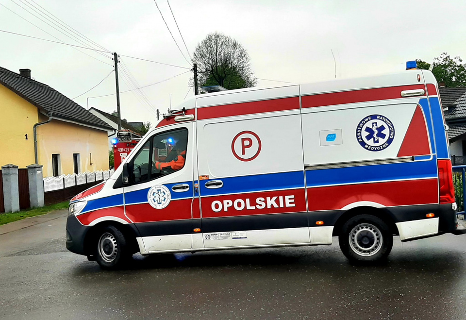 Nieszczęśliwy wypadek w Kadłubie [fot. OSP Kadłub]