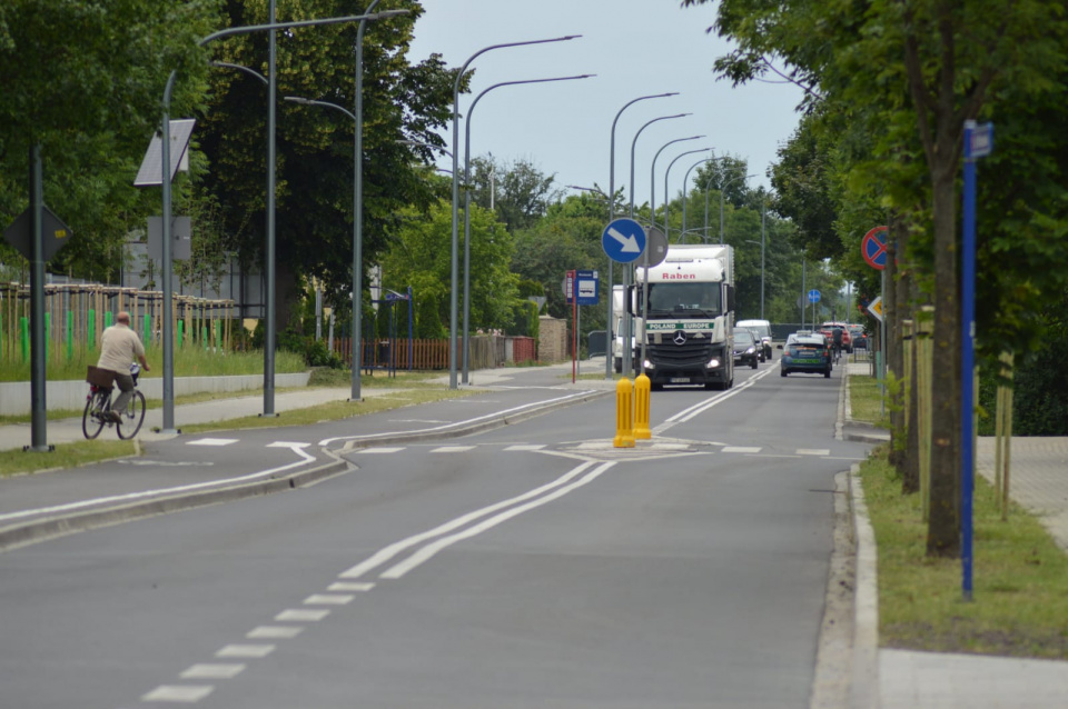 Ulica Wrocławska w Brzegu [fot. starostwo powiatowe]