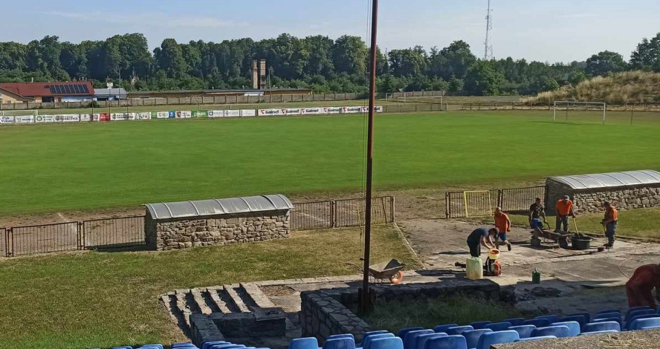 Stadion Polonii Głubczyce - [fot: Grzegorz Frankowski]
