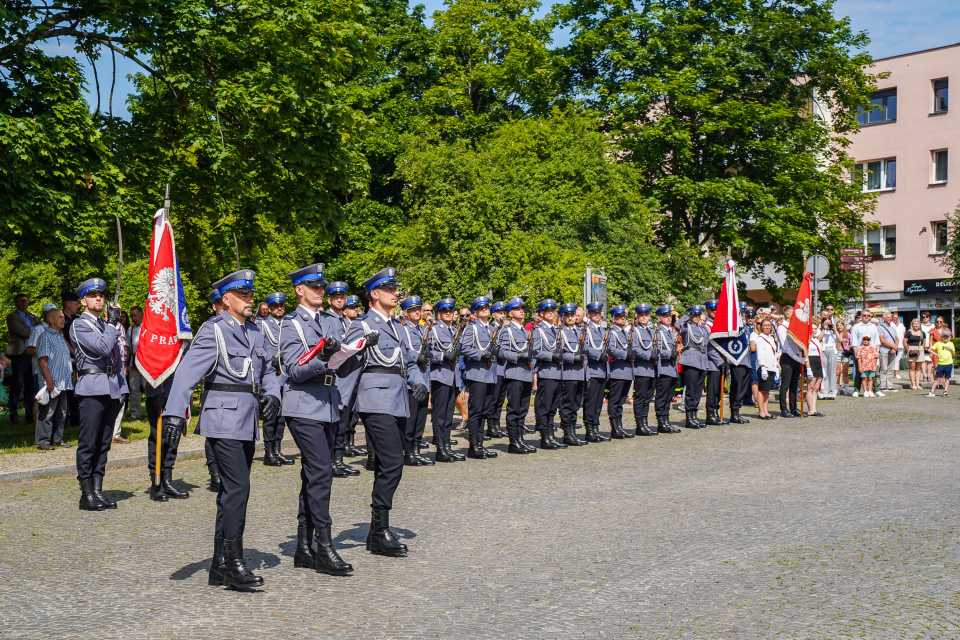 Wojewódzkie święto policji w Głubczycach [fot. Adam Dubiński]
