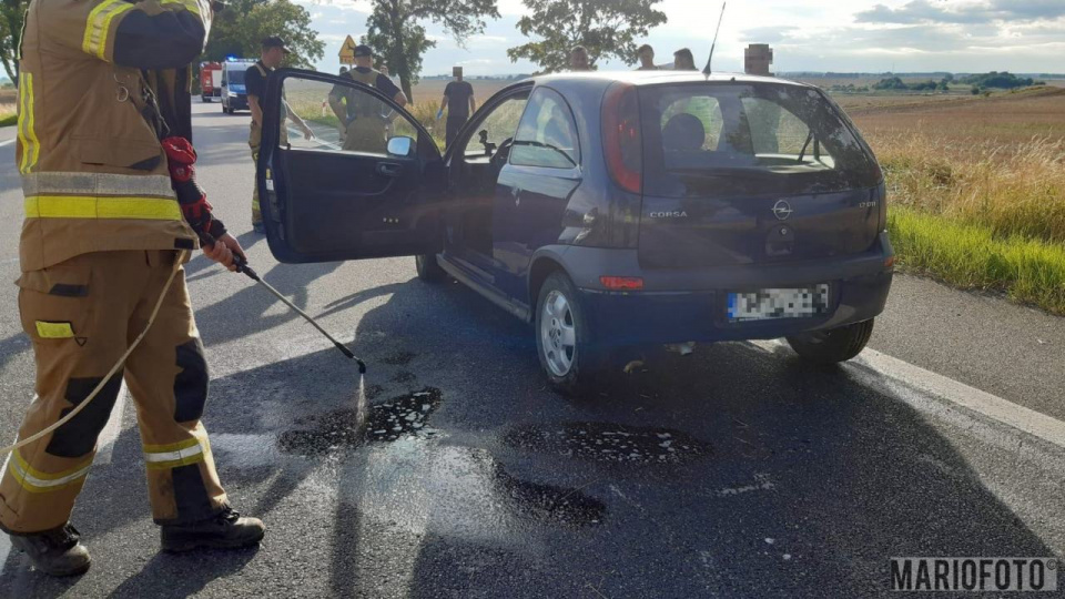 Wypadek w Sidzinie (fot.Mario)