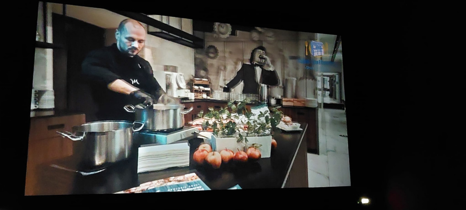 Opolski Bifyj promuje się na dużym ekranie [fot. Agnieszka Stefaniak]