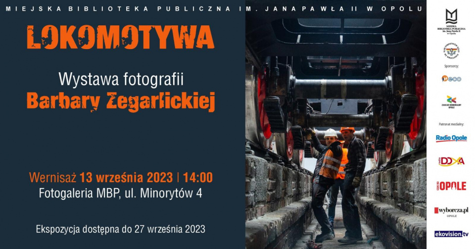 Wystawa fotografii Barbary Zegarlickiej w Miejskiej Bibliotece Publicznej w Opolu [fot. archiwum organizatora]