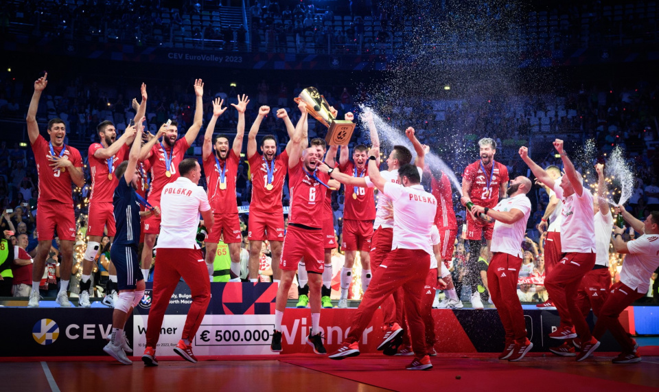 Polscy siatkarze ze złotem Mistrzostw Europy - [fot: cev.eu]