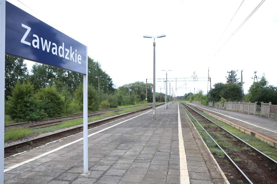 Stacja kolejowa Zawadzkie [fot. opolskie.pl]
