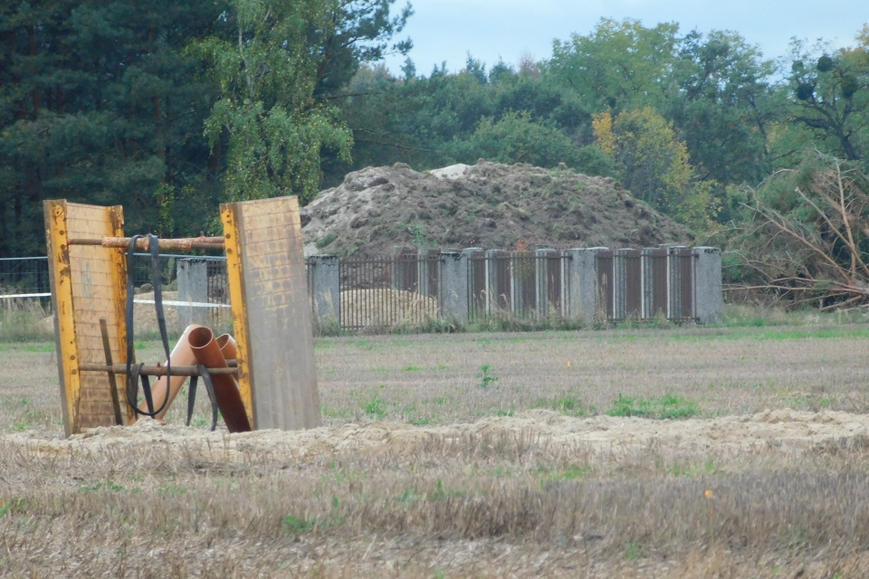 Ruszyła budowa nowego cmentarza w Krapkowicach [fot. Joanna Gerlich]
