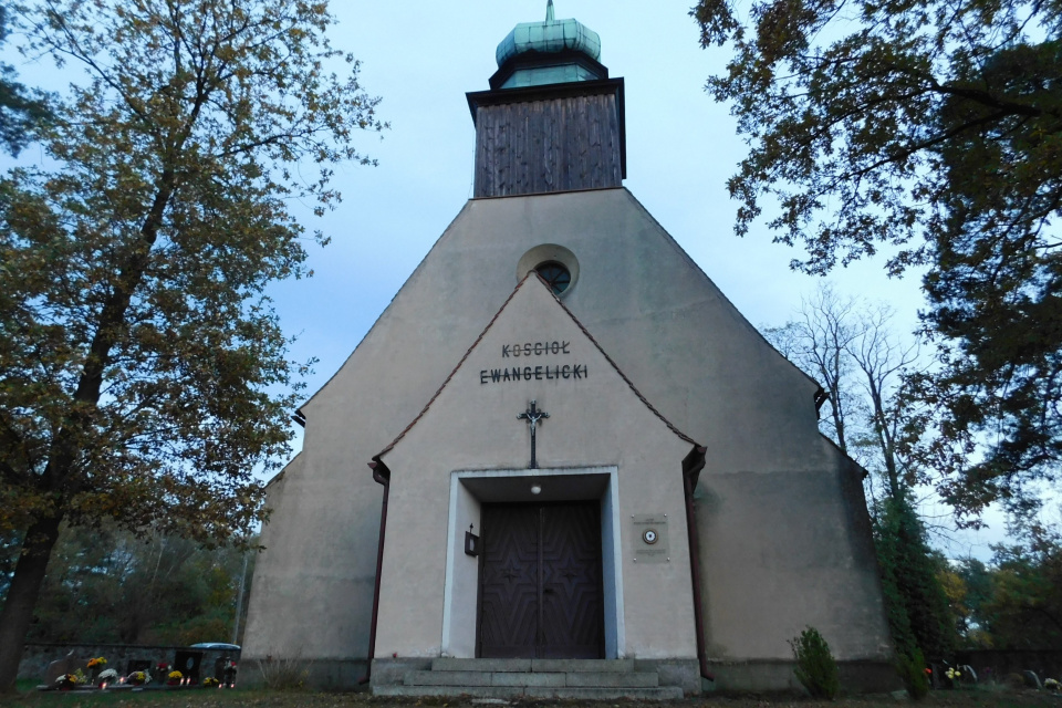 Kościół ewangelicki w Fosowskiem [fot. Joanna Gerlich]
