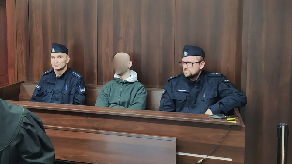 Oskarżony w sprawie zabójstwa w Kędzierzynie-Koźlu [fot. Witold Wośtak]