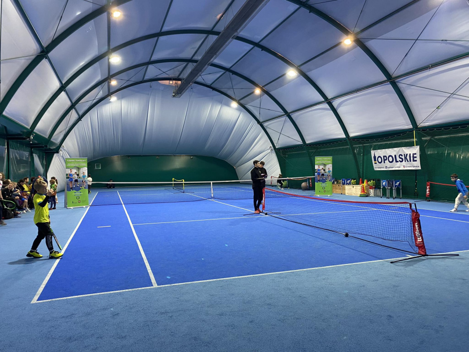 Turniej tenisowy w ośrodku "OpolTenis" [fot. Wiktoria Kramczyńska]