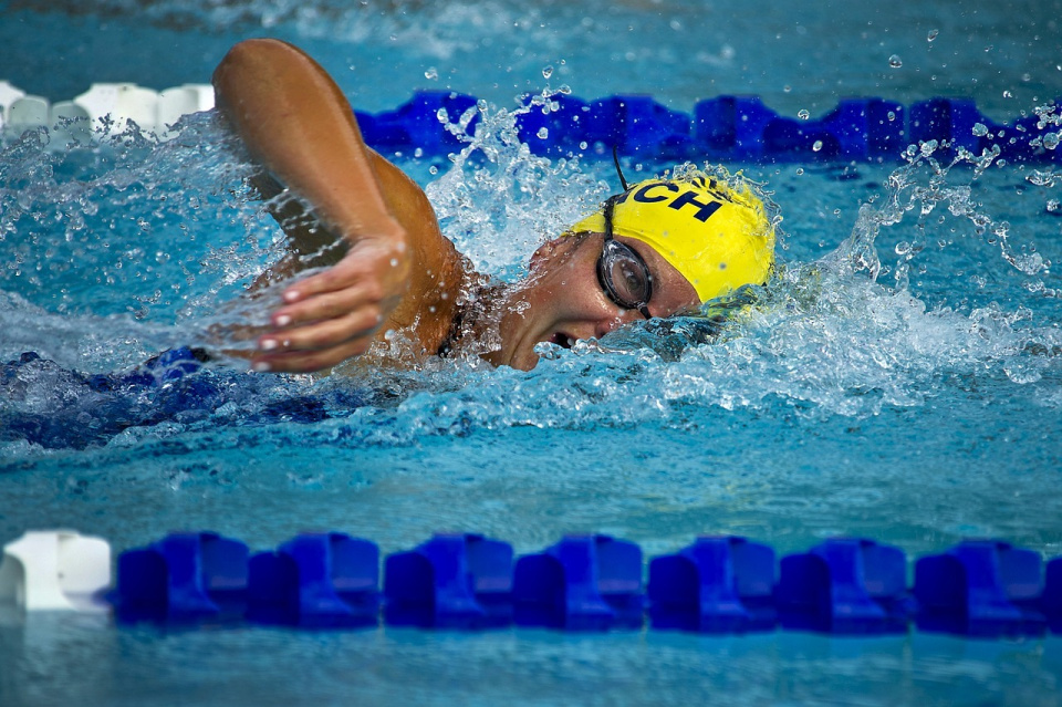 Sobota w "Akwarium" dla fanów rywalizacji w pływaniu [fot. https://pixabay.com/pl]