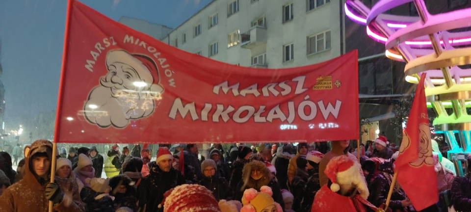 9. Marsz Mikołajów w Opolu [fot. Agnieszka Stefaniak]