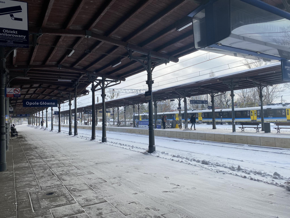 Dworzec PKP w Opolu [fot. Wiktoria Kramczyńska]