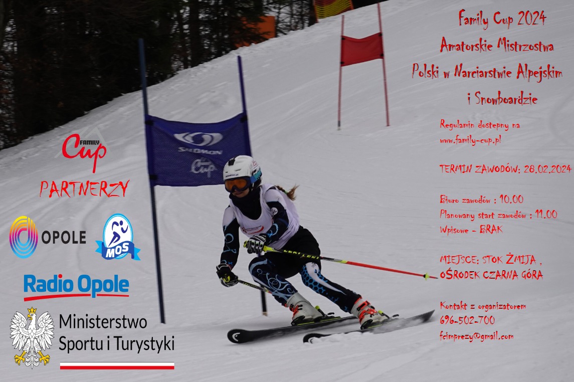 Amatorskie Mistrzostwa Polski w Narciarstwie Alpejskim i Snowboardzie „Family Cup' 2024