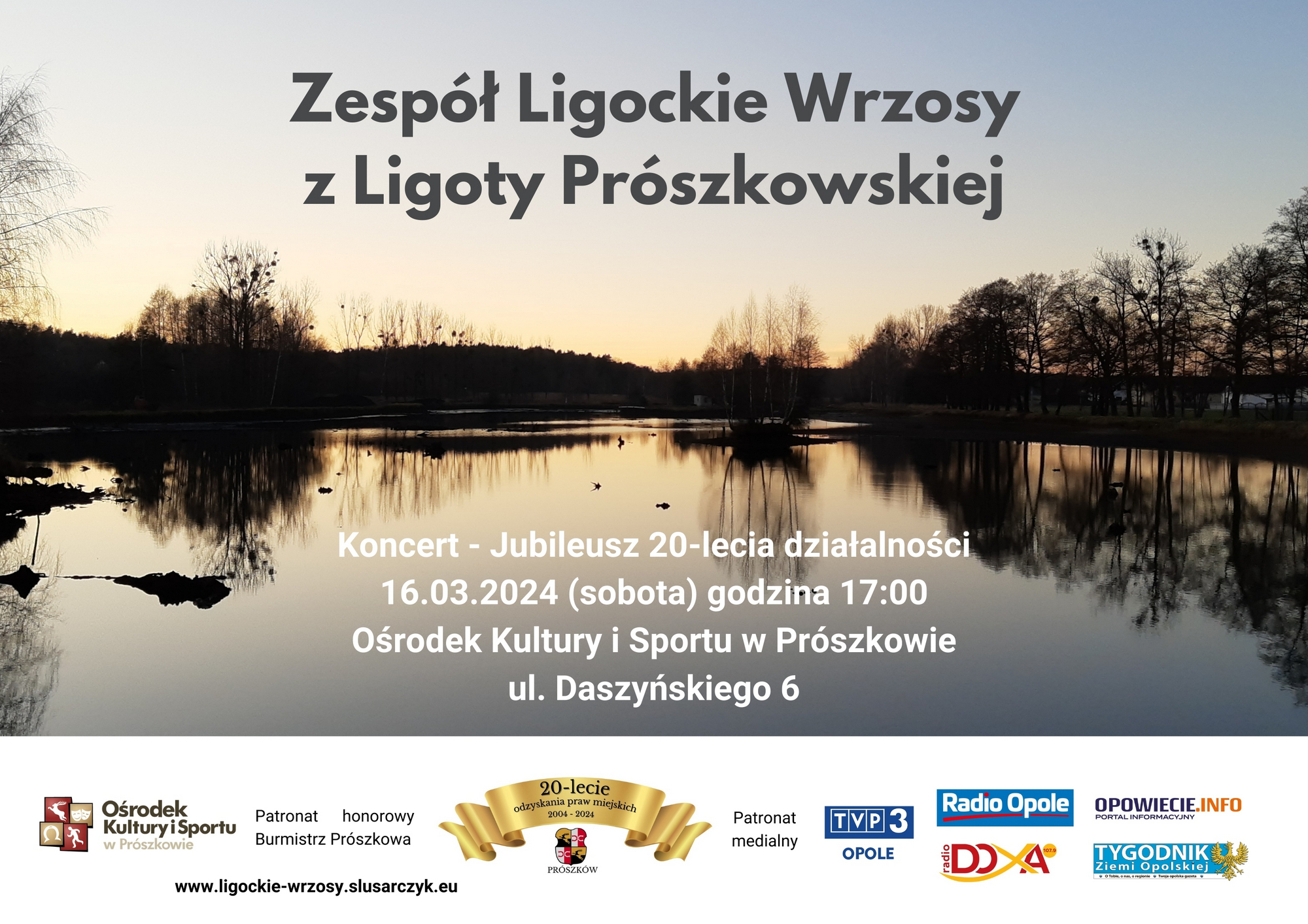 Ligockie Wrzosy - plakat