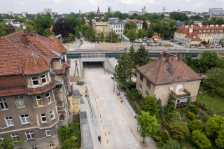 Wiadukt na Powstańców Śląskich już otwarty [fot. Sławomir Mielnik]