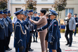 Wojewódzkie Święto Policji w Strzelcach Opolskich [fot. Jędrzej Łuczak]