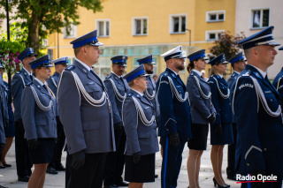 Wojewódzkie Święto Policji w Strzelcach Opolskich [fot. Jędrzej Łuczak]