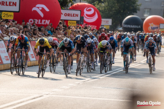 Finisz 81. Tour de Pologne w Prudniku [fot. Jędrzej Łuczak]