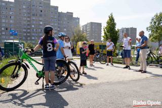 Egzamin na kartę rowerową przeprowadzony przez WORD w Opolu [fot. Sławomir Mielnik]