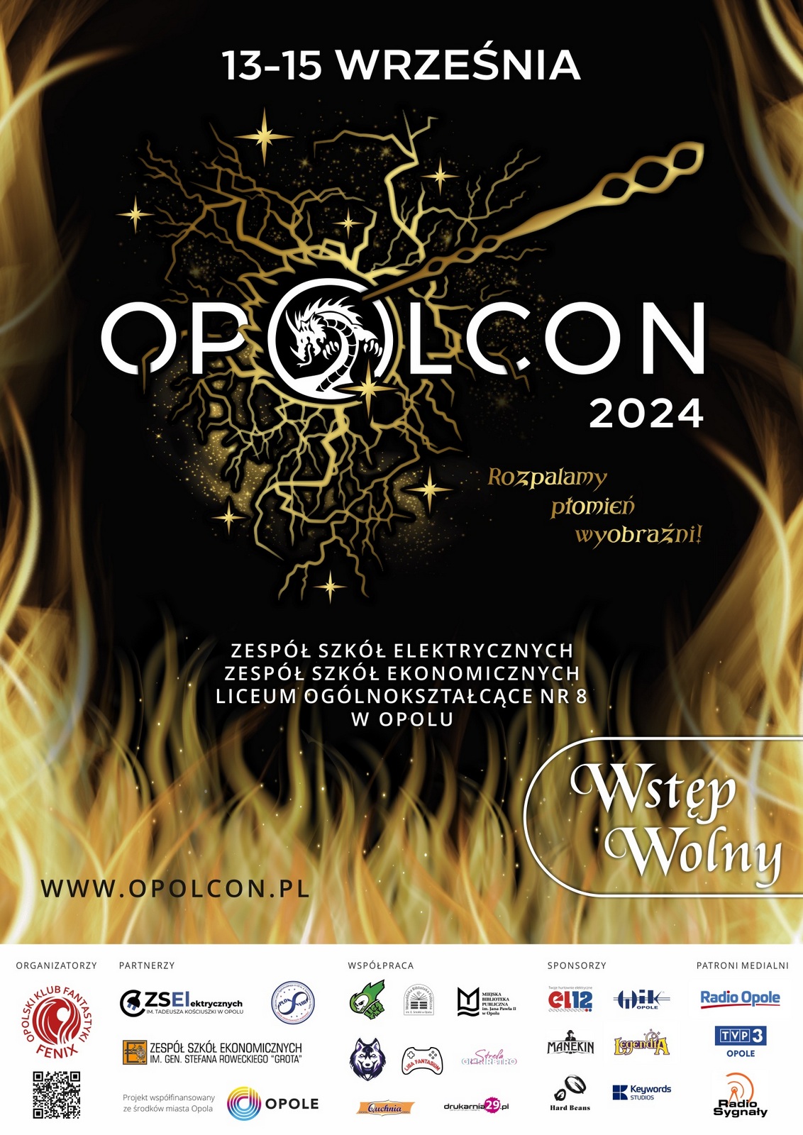 Plakat Opolcon 2024