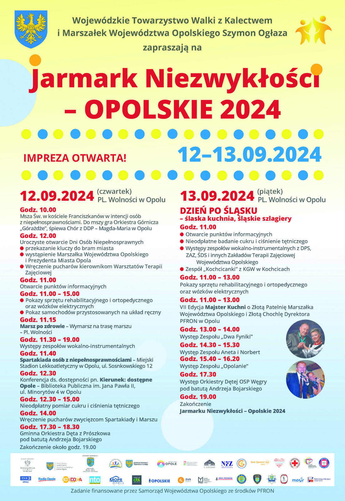 Aktualny plakat-Jarmark Niezwykłości - Opolskie 2024-001