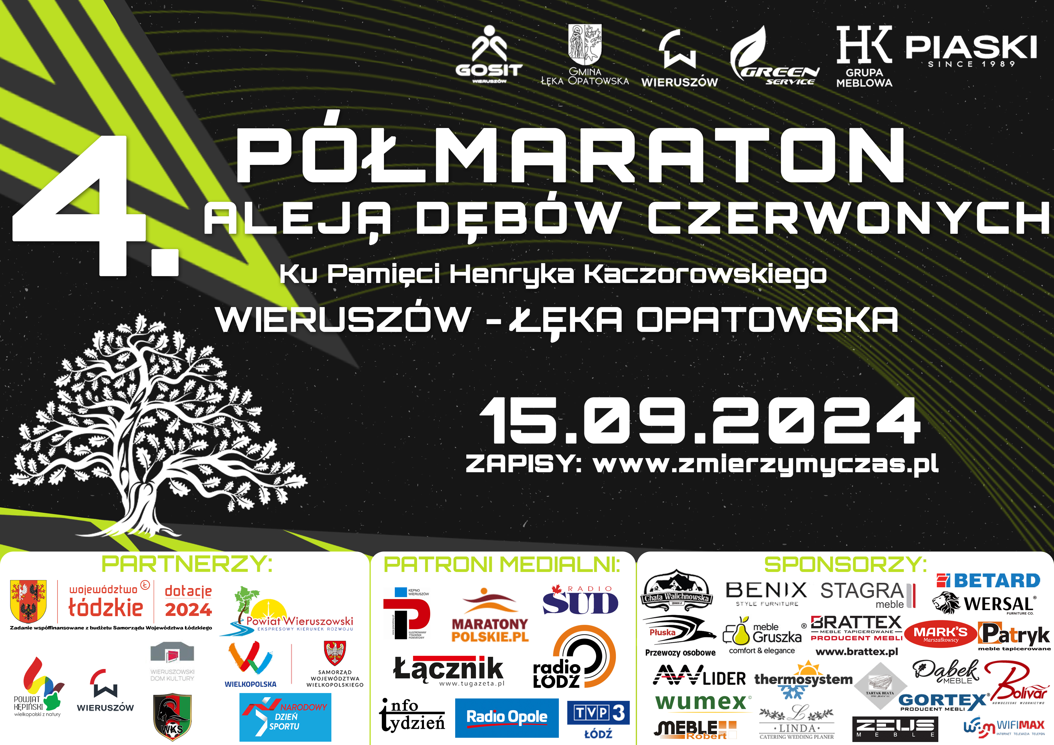 Plakat półmaratonu