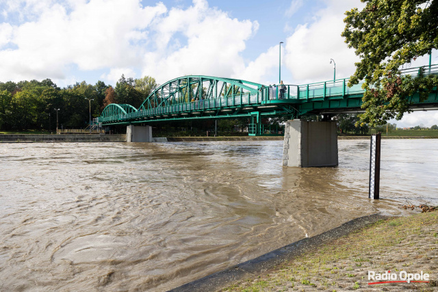 Opole: ewakuacja domów przy polderze Żelazna. Wieczorem zostaną zamknięte szandory na obwodnicy północnej