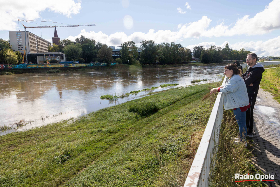 Rzeka Odra w Opolu. fot Sławomir Mielnik