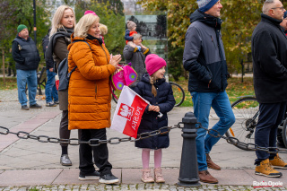 Obchody Święta Niepodległości w Opolu [fot. Adam Dubiński]