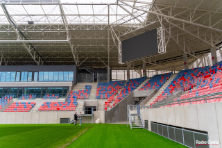 Stadion Opolski coraz bliżej ukończenia - listopad 2024 [fot. Adam Dubiński]