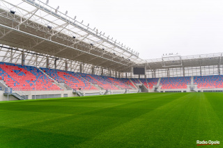 Stadion Opolski coraz bliżej ukończenia - listopad 2024 [fot. Adam Dubiński]