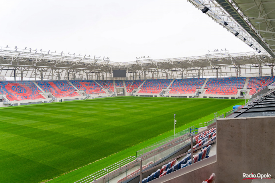 Stadion Opolski coraz bliżej ukończenia - listopad 2024 [fot. Adam Dubiński]