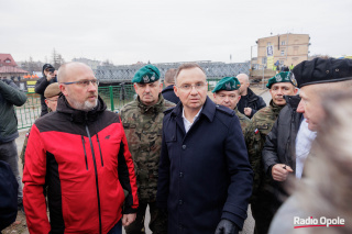 Prezydent Andrzej Duda w Głuchołazach [fot. Sławomir Mielnik]