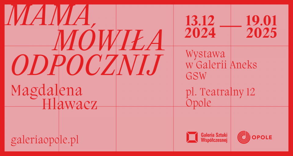 Zamiast wernisażu - drzemka! Nowa wystawa w Galerii Aneks GSW od piątku