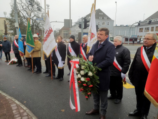 Opole, 43. rocznica wprowadzenia stanu wojennego w Polsce [fot. Witold Wośtak]