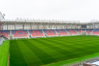 Stadion Opolski coraz bliżej ukończenia - listopad 2024 [fot. Adam Dubiński]