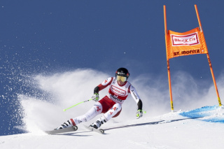 Cornelia Huetter [fot. PAP/EPA/JEAN-CHRISTOPHE BOTT]