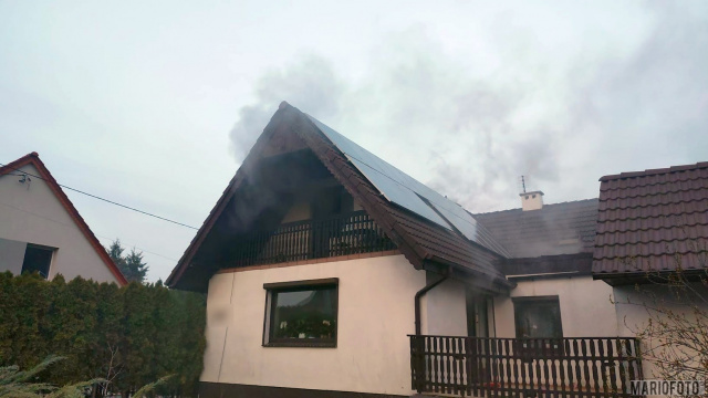 Pożar kotłowni przy ul. Morcinka w Opolu. Z budynku ewakuowało się 5 osób