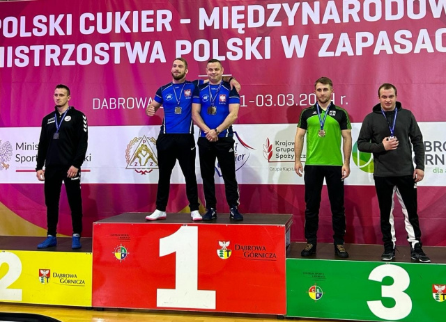 Bardzo dobry start zapaśników z Kędzierzyna-Koźla na międzynarodowych zawodach w Dąbrowie Górniczej