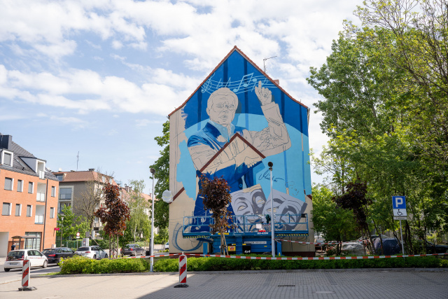 Kolejny muzyczny mural w Opolu. Będzie przedstawiał Michała Bajora