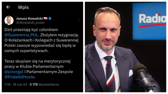 Janusz Kowalski odchodzi z Suwerennej Polski