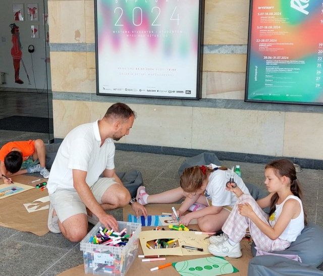 Zakończyły się wakacyjne warsztaty artystyczne w Galerii Sztuki Współczesnej w Opolu